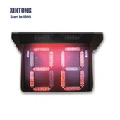 นาฬิกาจับเวลาถอยหลังไฟจราจร LED พลาสติก