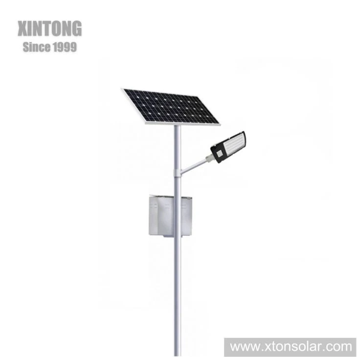 60W Solar Powered Street Lamp With Battery
