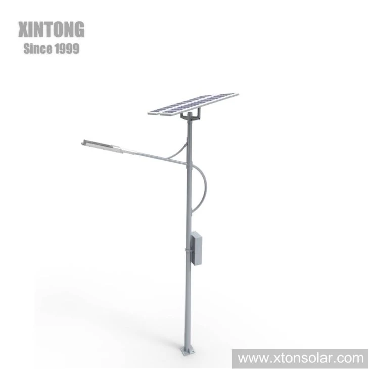 60W Solar Powered Street Lamp With Battery