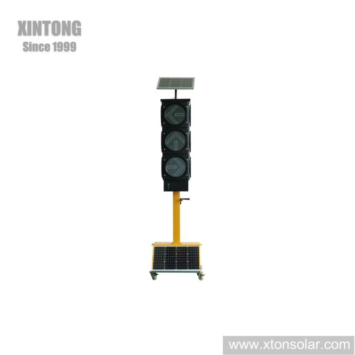 Red And Green Movable Traffic Light Construction